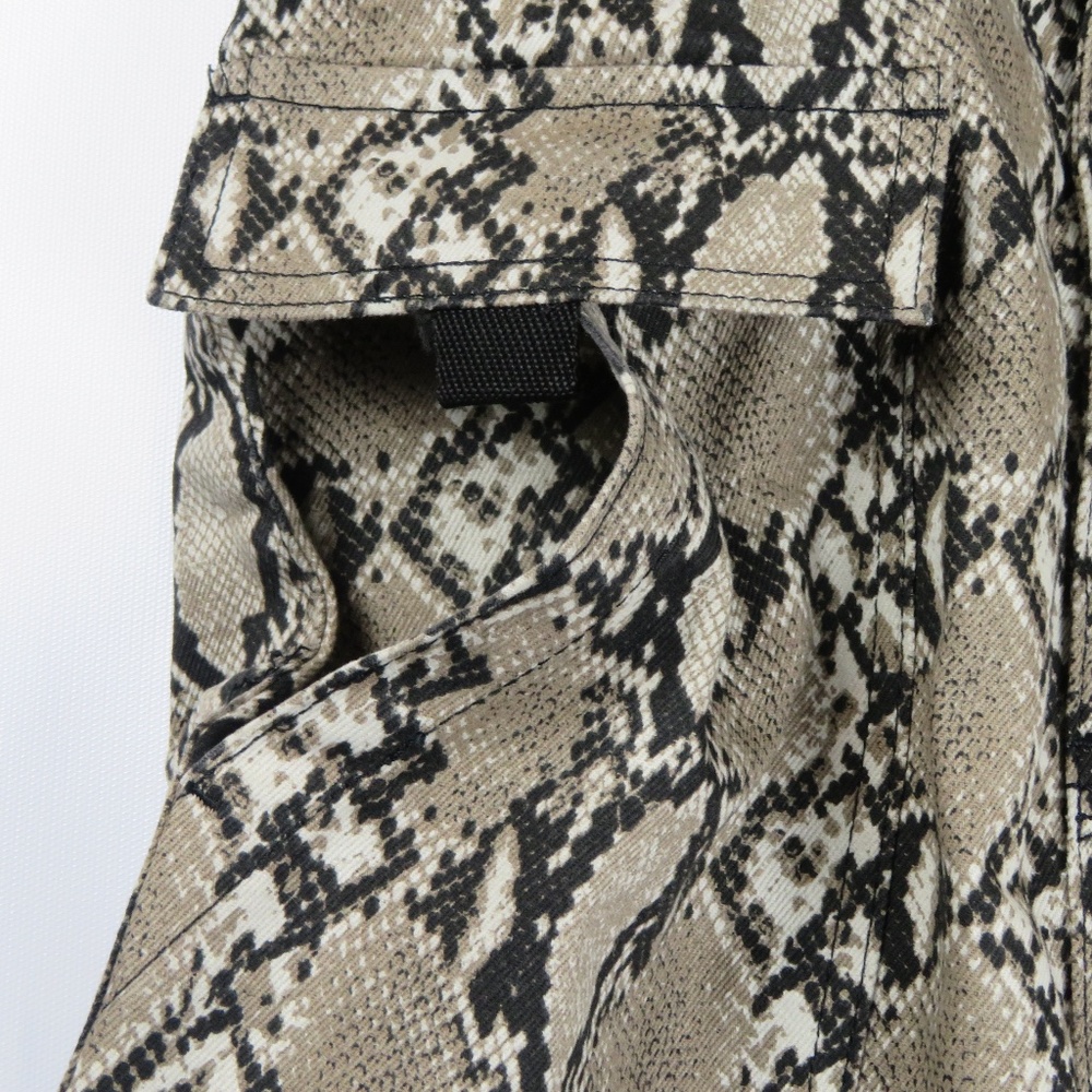 Topshop Cargo Python Print Skirt - image 2